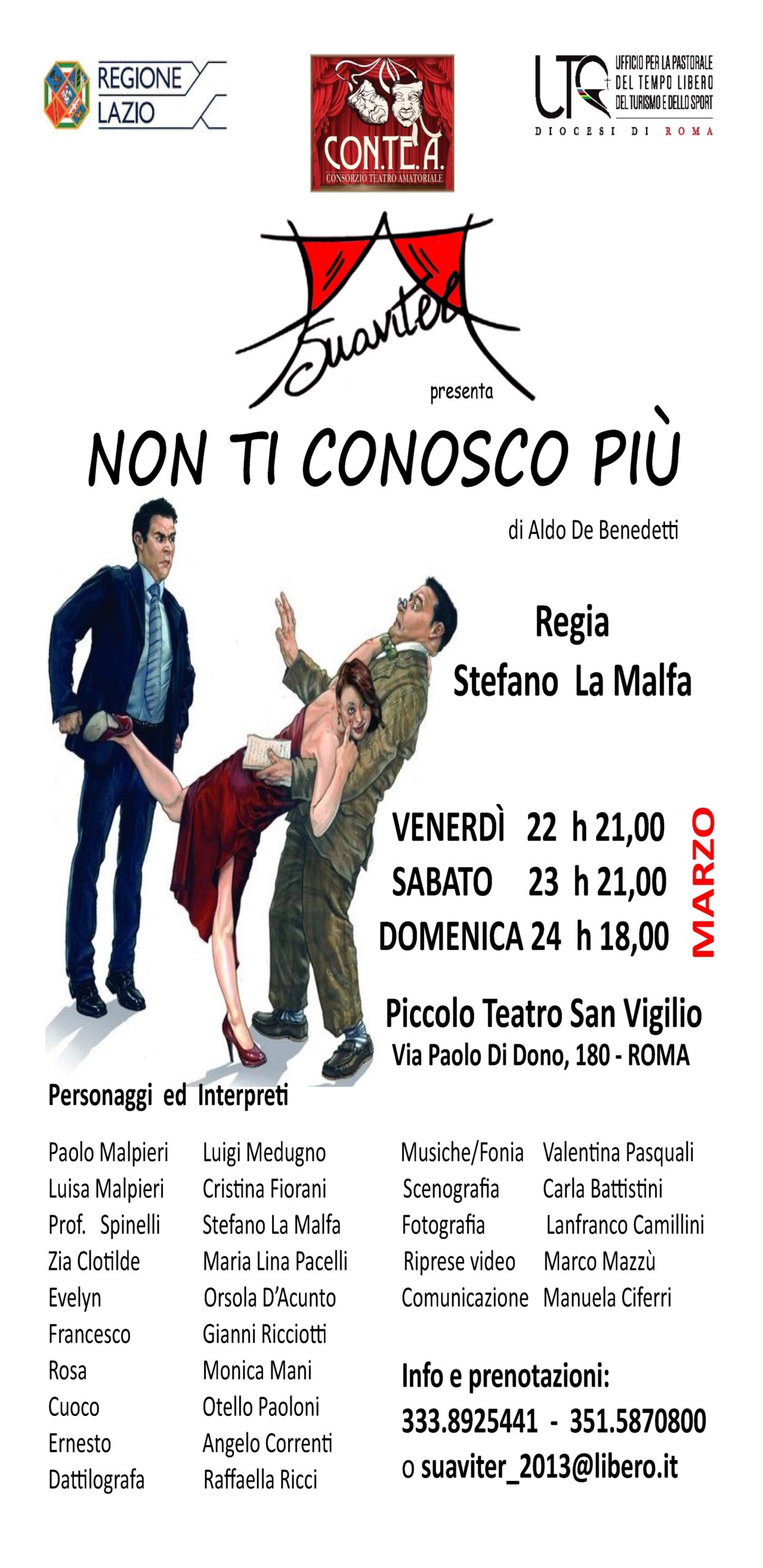 NON TI CONOSCO PIU’ – SUAVITER