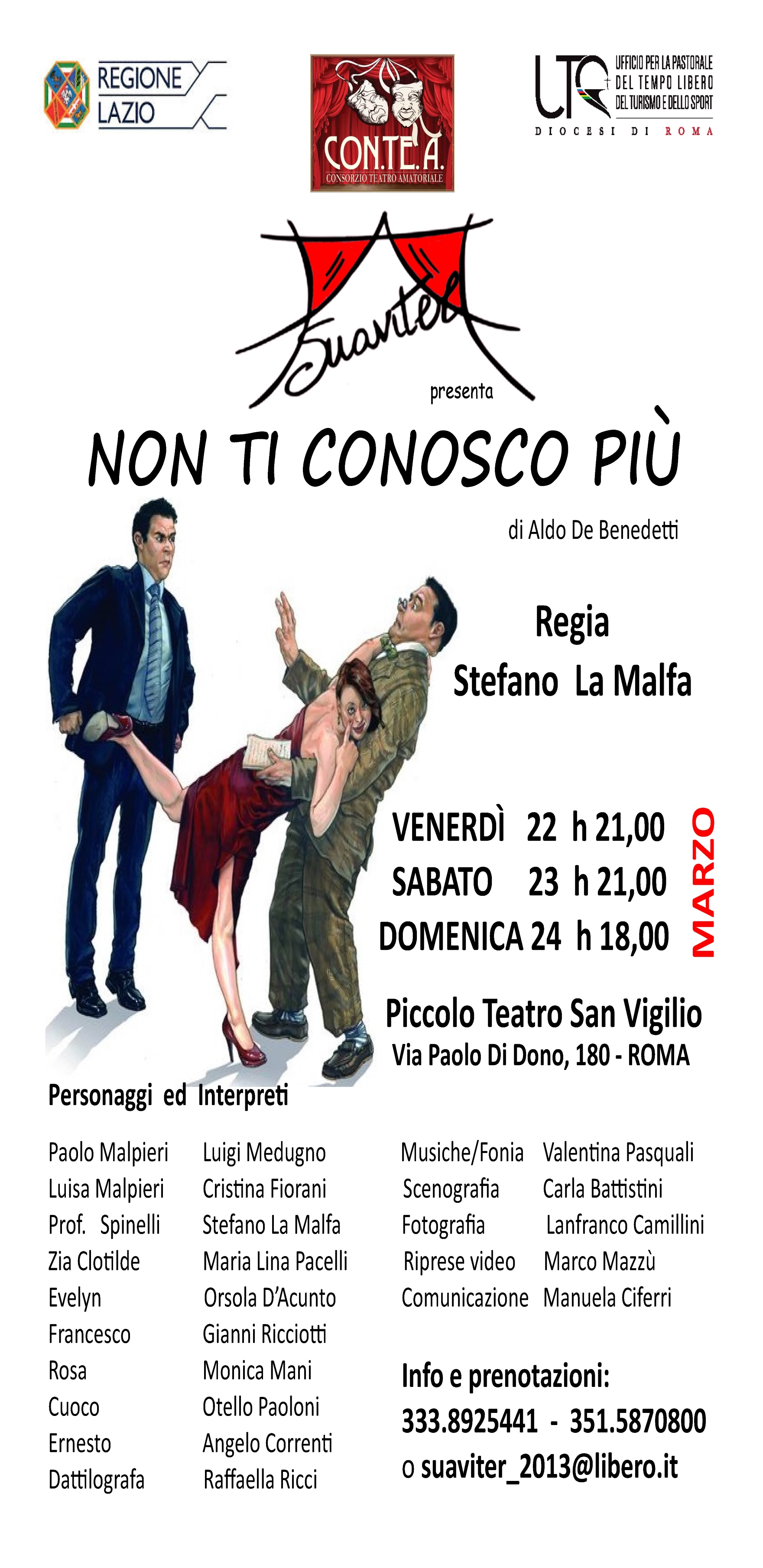 NON TI CONOSCO PIU’ – SUAVITER