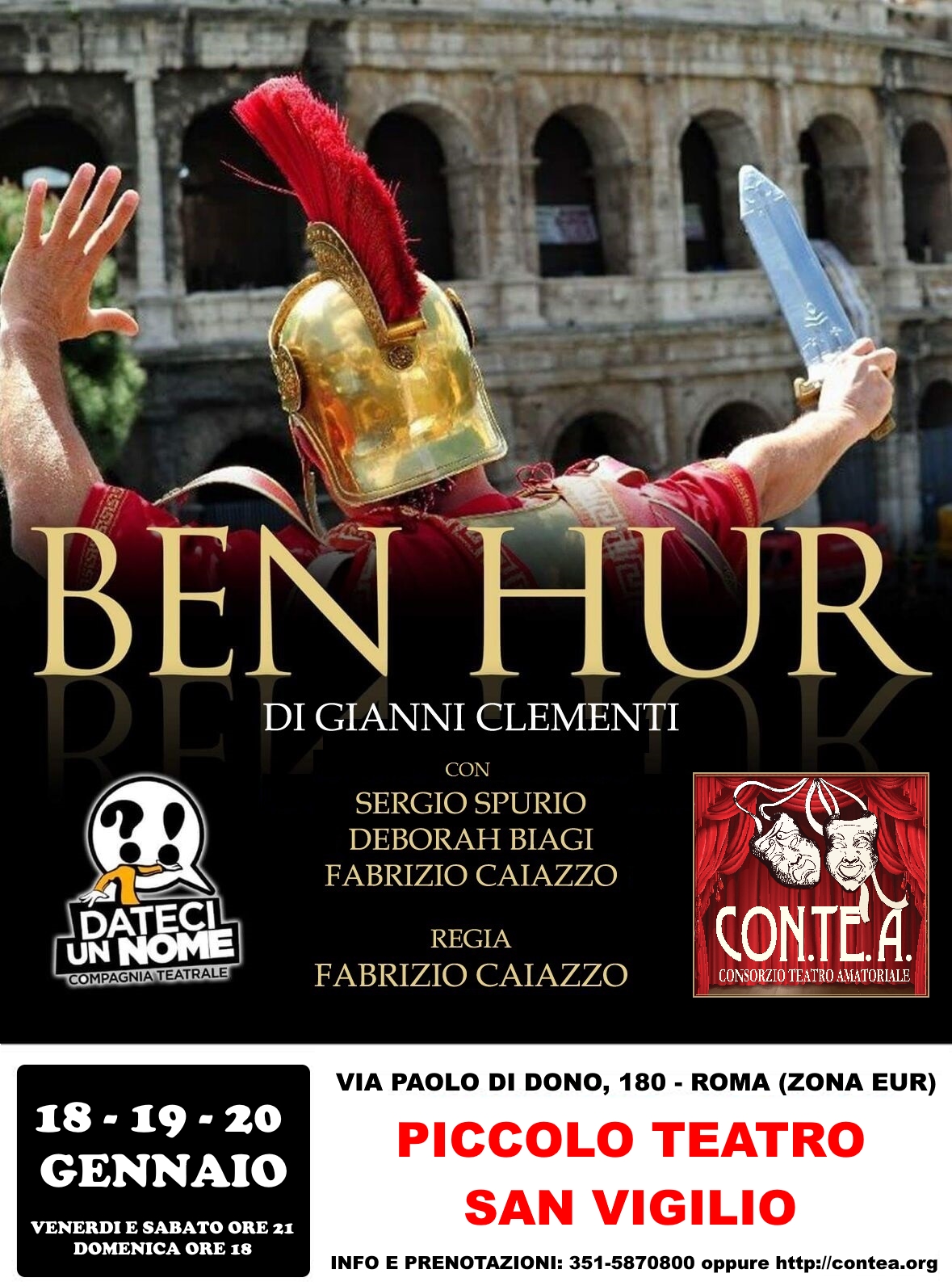 BEN HUR – Dateci Un Nome