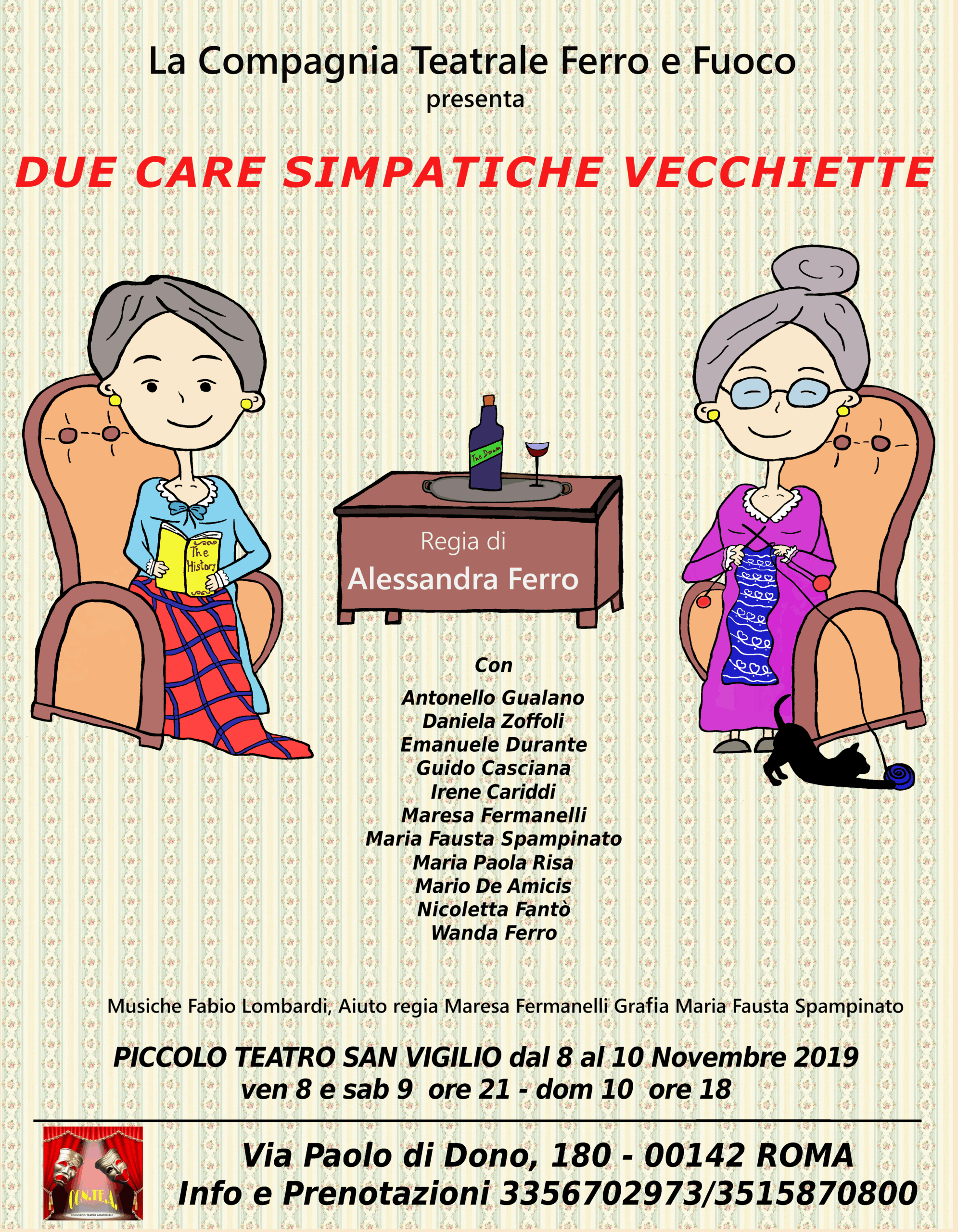 Due care simpatiche vecchiette